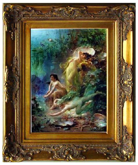framed  unknow artist Arab or Arabic people and life. Orientalism oil paintings 12, Ta056